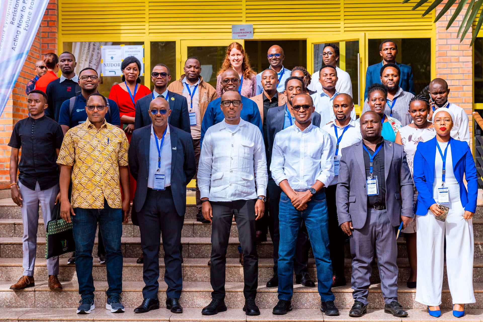 Healthcare professionals gathered at a previous IPCRO symposium in Rwanda