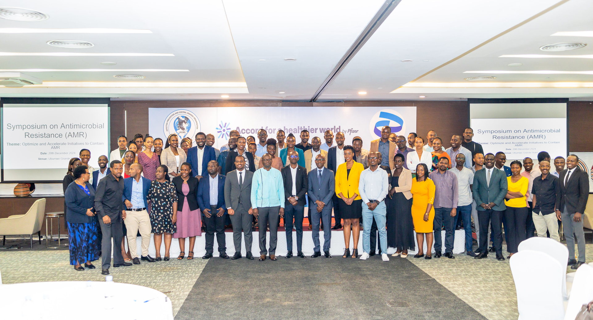 IPCRO healthcare professionals attending a previous symposium in Rwanda